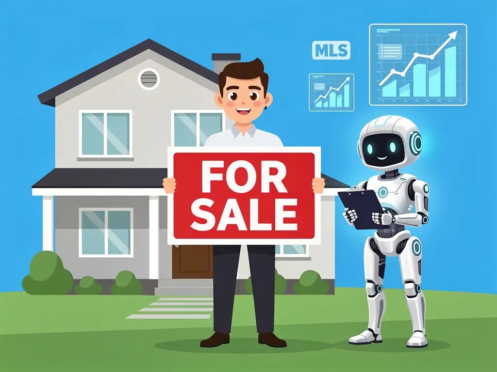 Illustration of a house with high market value